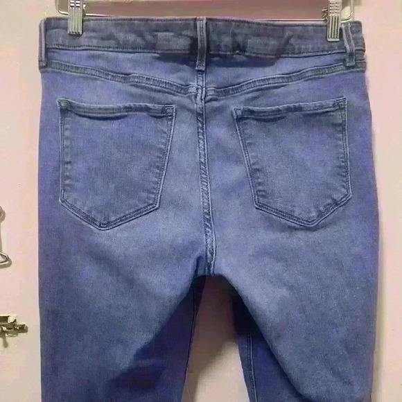 Old Navy Rockstar Super Skinny Jeans Blue Size 12 - Picture 7 of 10